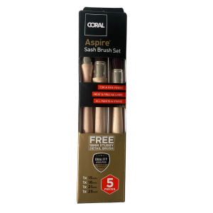 Coral Aspire Sash Brush Set 4PC