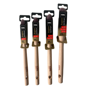 Coral Aspire Round Sash Brush